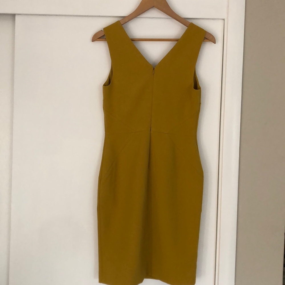 Mustard Yellow Banana Republic Tailored dress - Picture 3 of 6